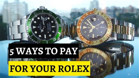 best way to finance a rolex